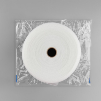 Шторная лента трубная, органза, 10 см, 50 ± 1 м, цвет прозрачный Шторная лента трубная, органза, 10 см, 50 ± 1 м, цвет прозрачный