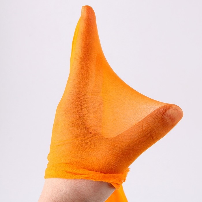 Капрон для кукол и цветов, набор 4 шт., размер 1 шт. &mdash; 45 &times; 6 см, цвет персиковый