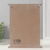 Ключница дерево 6 крючков "Олень" 26,5х20,8х6,3 см