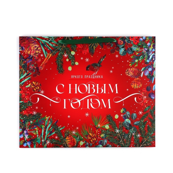 Пакет подарочный новогодний ламинированный &laquo;Новогодняя сказка&raquo;, XL 49 х 40 х 19 см, Новый год