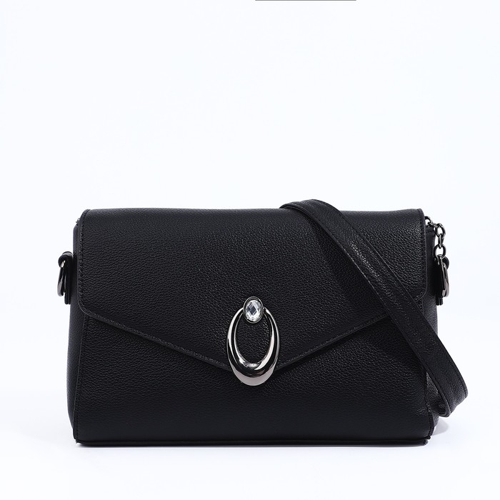 Сумка-мессенджер на молнии, цвет чёрный Сумка-мессенджер на молнии, цвет чёрный