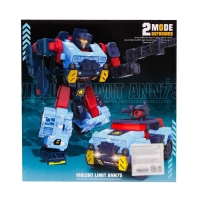 Робот &laquo;Военный внедорожник&raquo;, трансформируется, цвет синий