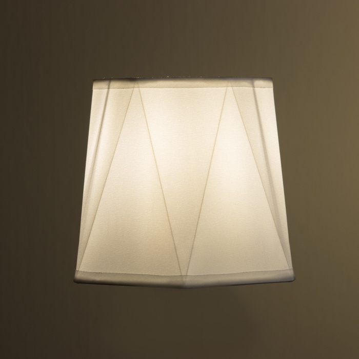 Абажур Е27 белый 13х14х16 см