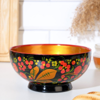 Чашка &laquo;Ягодка&raquo;, средняя, 15&times;7 см, хохлома