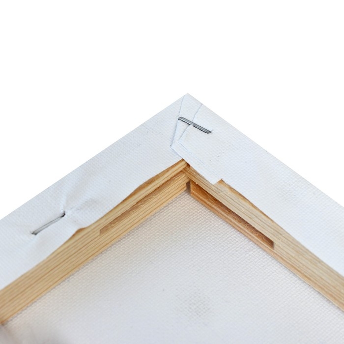 Набор холстов на подрамнике, 4 штуки, хлопок 100%, размер (25х25, 30х40, 40х50, 50х60 см), акриловый грунт, мелкозернистый, 280 г/м&sup2;