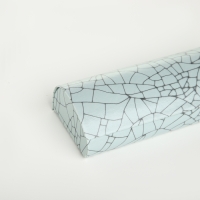 Футляр для очков на хлопушке, длина 15,5 см, цвет бирюзовый Футляр для очков на хлопушке, длина 15,5 см, цвет бирюзовый