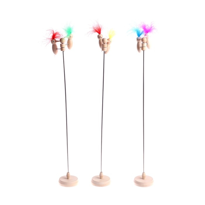 Игрушка &laquo;Цветные дятлы&raquo;, цвета МИКС