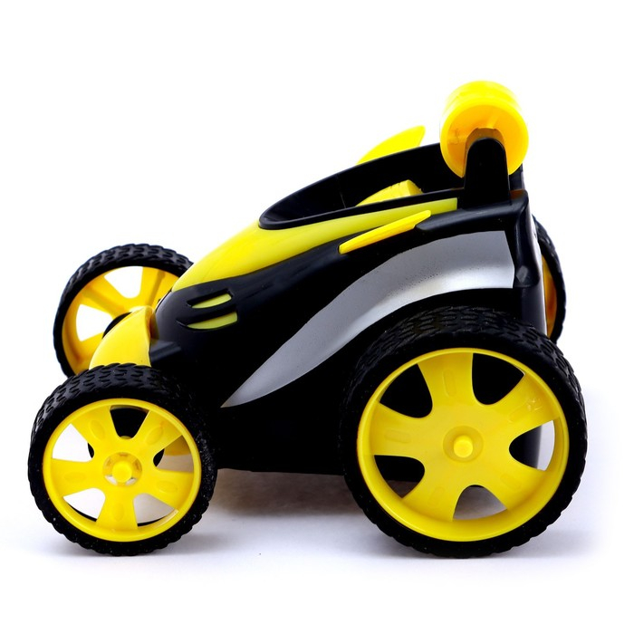 Перевёртыш радиоуправляемый &laquo;Циклон&raquo;, работает от батареек, цвет жёлтый