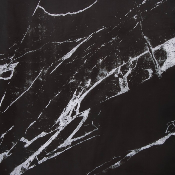 Штора для ванной SAVANNA, 180&times;180 см, цвет чёрный