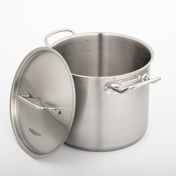 Кастрюля &laquo;Общепит&raquo;, 7 л, d=22 см, h=18 см, капсульное дно, индукция