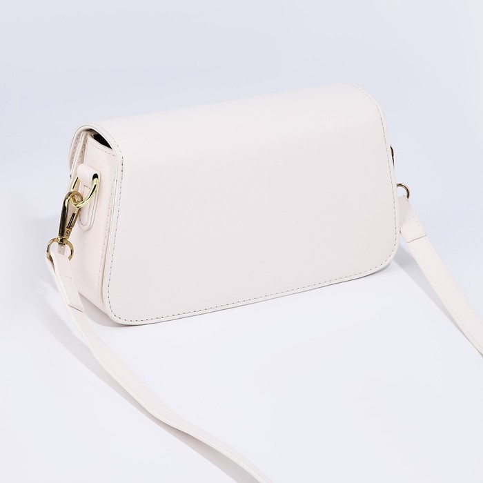 Сумка-мессенджер на магните, цвет белый Сумка-мессенджер на магните, цвет белый