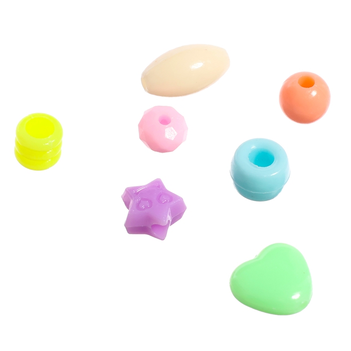 Набор для творчества «Создай своё украшение», бусинки, 24 вида Набор для творчества «Создай своё украшение», бусинки, 24 вида