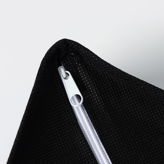 Органайзер для хранения белья Доляна &laquo;Тропики&raquo;, 4 ячейки, 29&times;29&times;10 см, цвет синий