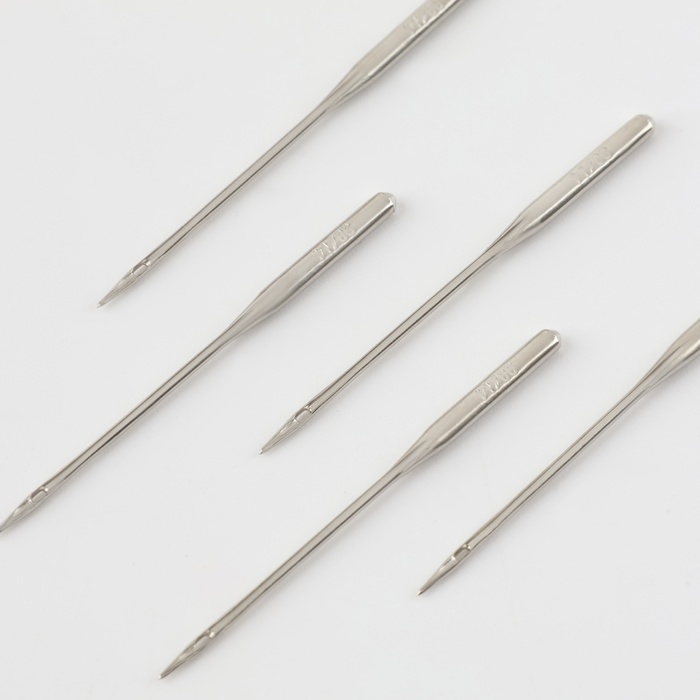 Иглы для бытовых швейных машин, для трикотажа, №90/14, 5 шт, NT