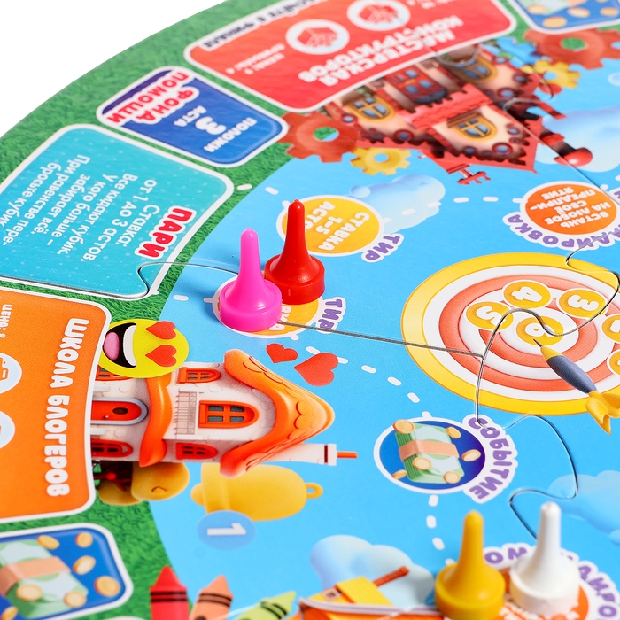 Настольная игра &laquo;Юный миллионер&raquo;, 2-6 игроков, 6+