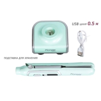 Выпрямитель Pioneer HS-1012R, беспроводной, керамика, до 180&deg;С, бирюзовый