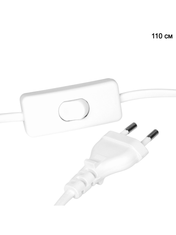 Лампа настольная &laquo;Рим&raquo; 1х40Вт Е27 + ночник 3Вт белый/золото 24.5,24,5.43см