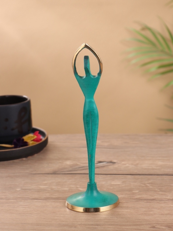 Сувенир "Грация" латунь 7х7х21 см