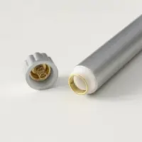 Ночник свеча "Нежность" набор 2 шт LED 2xААА серебро 2х2х27,5 см