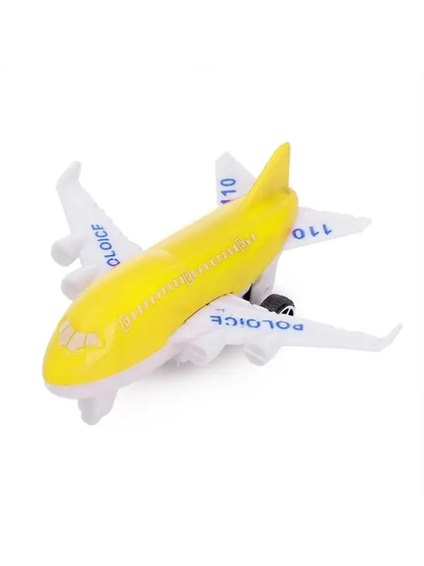 Самолёт инерционный &laquo;Глазастик&raquo;, цвет МИКС
