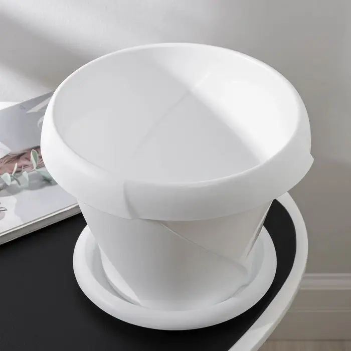 Горшок с поддоном &laquo;Флориана&raquo;, 5.4 л, цвет белый