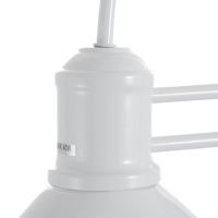 Бра "Бравер" Е27 белый 26х26х30 см