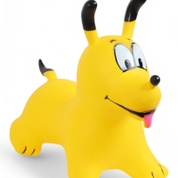 Попрыгун ZABIAKA &laquo;Собачка&raquo;, 56&times;32&times;53 см, жёлтый