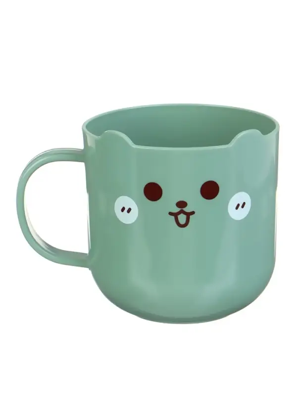 Кружка детская 300 мл., &laquo;Мышонок&raquo;, цвет зеленый, Крошка Я