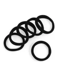 Резинки для волос, черный, Принцессы