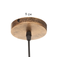 Светильник William 1х40Вт Е27 пр-1м золото/черный 40х40х35см