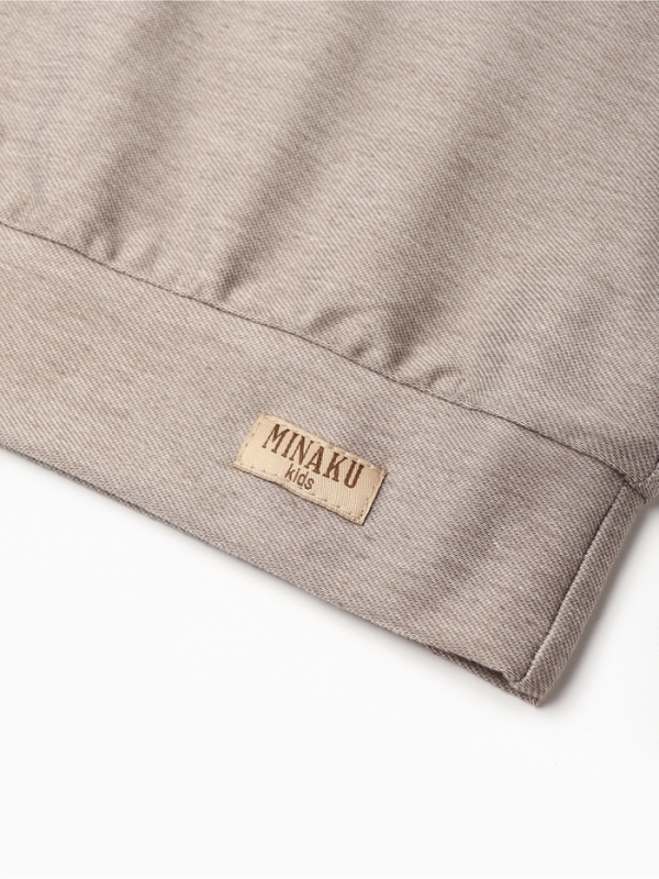 Толстовка детская MINAKU, цвет серый, рост 140 см