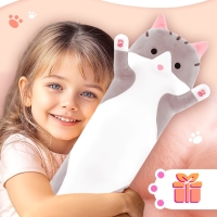 Мягкая игрушка &laquo;Кот Батон&raquo;, цвет серый, 50 см