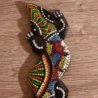 Панно декоративное &laquo;Ящерица геккон&raquo;, 24&times;7.5&times;1 см, МИКС