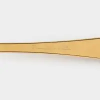 Набор ложек столовых 6 шт "Эмили" 20,5 см, цвет золото