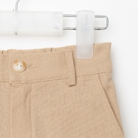 Шорты детские MINAKU: Cotton Collection цвет бежевый, рост 122 Шорты детские MINAKU: Cotton Collection цвет бежевый, рост 122