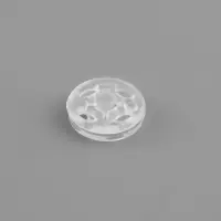 Кнопки пришивные, d=10 мм, 10 шт., прозрачные