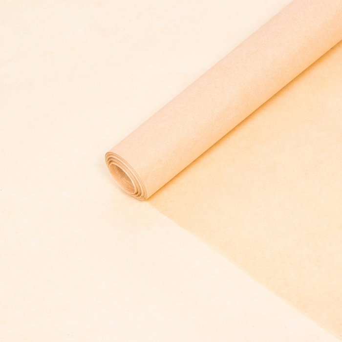 Пергамент флористический Пергамент флористический "Бежевый" 0,6 х 10 м, 52 г/м2