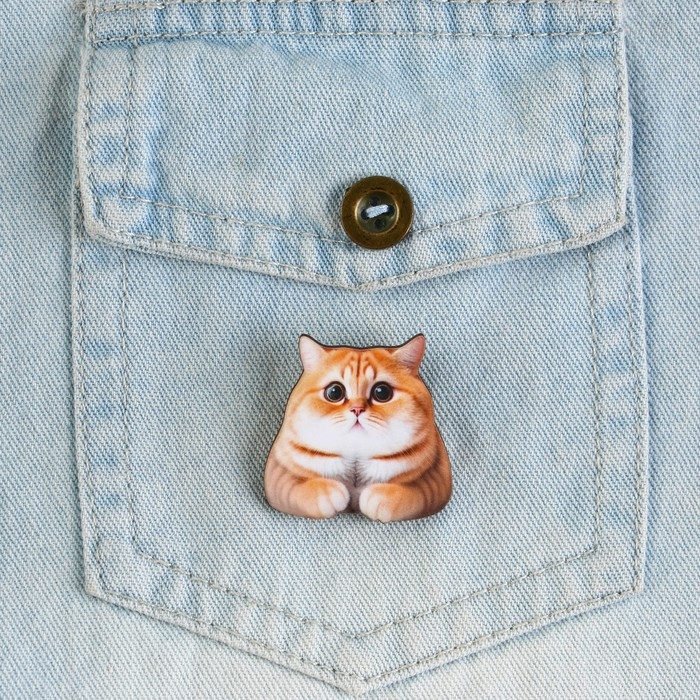 Значок талисман &laquo;Ты не устоишь&raquo;, 3,3 х 3,3 см.