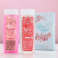 Подарочный набор косметики новогодний &laquo;Исполнения желаний!&raquo;, гель для душа и шампунь для волос, 2 х 250 мл, Новый Год