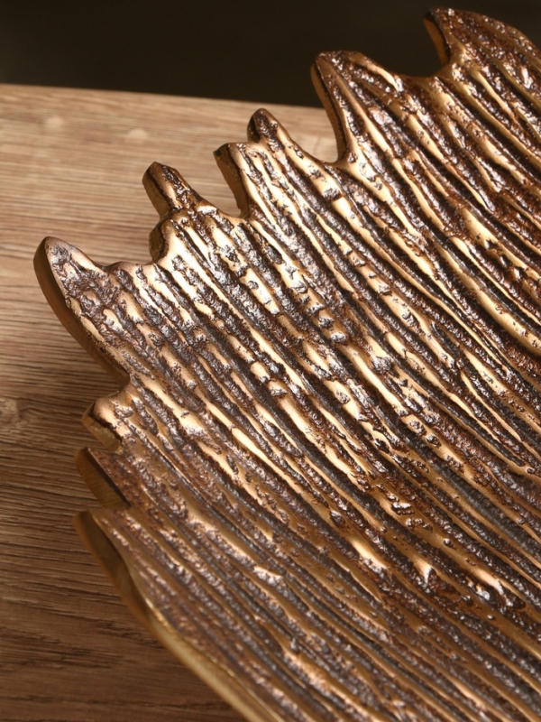 Блюдо сервировочное "Арт" 49х25х8 см, алюминий