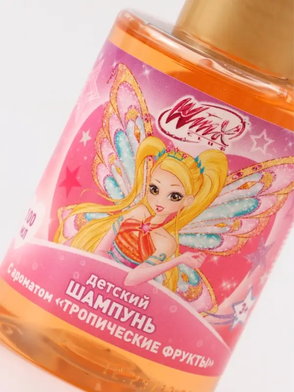 Шампунь детский, аромат тропические фрукты, 100 мл, Винкс