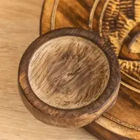 Подставка под благовония "Трикверт" дерево 16,5 см