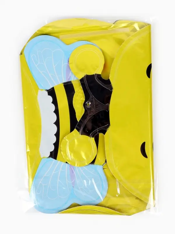 Воздушный шар фольгированный 12" "Пчела", набор 5 штук