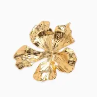 Брошь "Цветок лилии", цвет золото