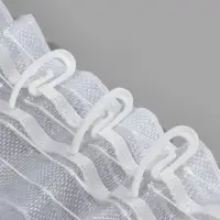 Крючок для штор &laquo;Улитка&raquo;, 31&times;12&times;2 мм, 10 шт., белый