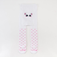 Колготки Крошка Я «Котик», цвет белый, рост 98-104 см Колготки Крошка Я «Котик», цвет белый, рост 98-104 см