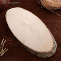Спил осины, косой, 40х18 &plusmn;2см