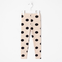 Легинсы для девочки KAFTAN "Kitten" р.30 (98-104), бежевый Легинсы для девочки KAFTAN "Kitten" р.30 (98-104), бежевый