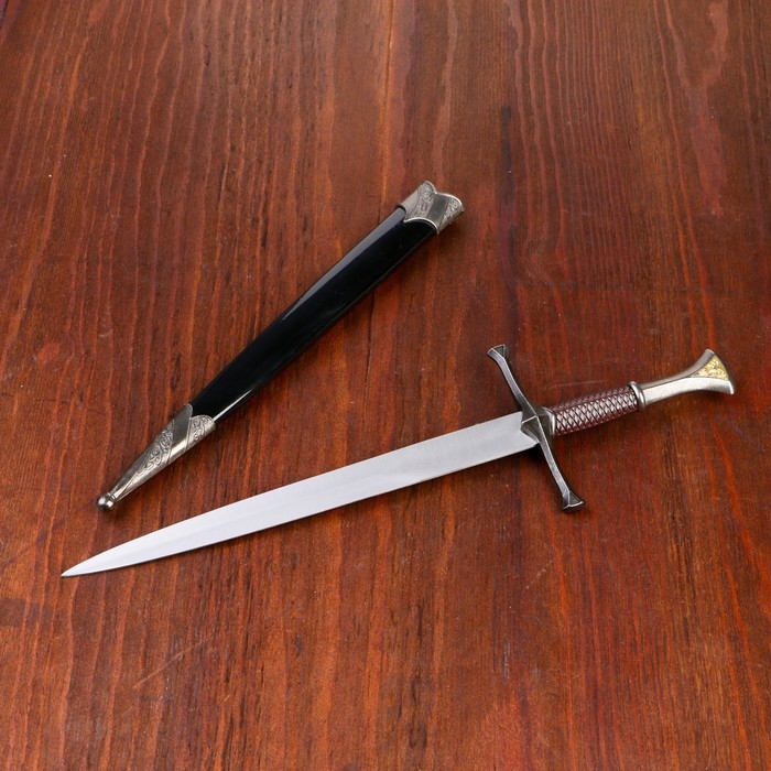 Сув. изделие кортик, чёрные ножны, 35см