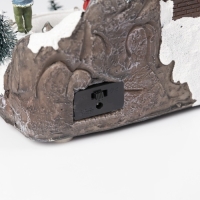 Светодиодная фигура &laquo;Новогодний город&raquo; 18 &times; 14 &times; 11 см, полистоун, батарейки ААх3 (не в комплекте), USB, свечение мульти